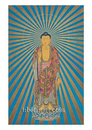 Amitabha Radiating Light