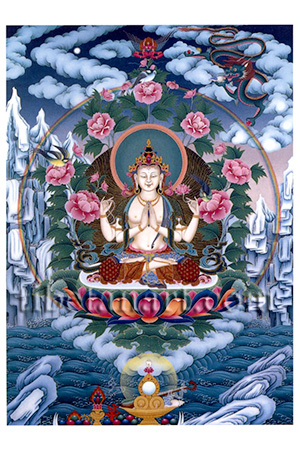 Postcards (minimum 7 Mixed) Artwork at Tibetan Art